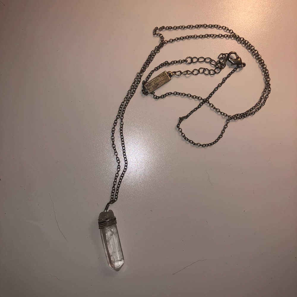 Clear Quartz Necklace